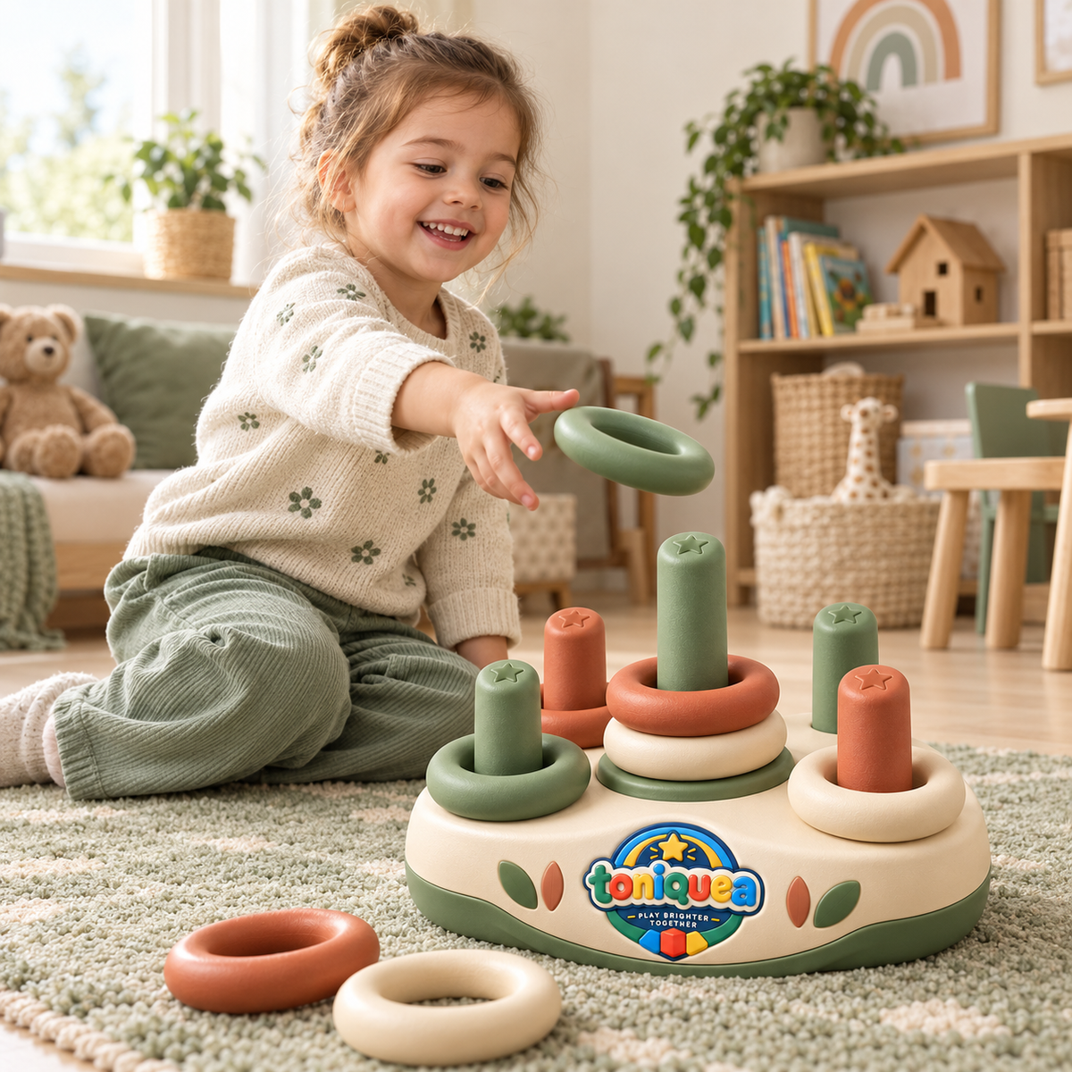 Toniquea Kids Ring Toss Game