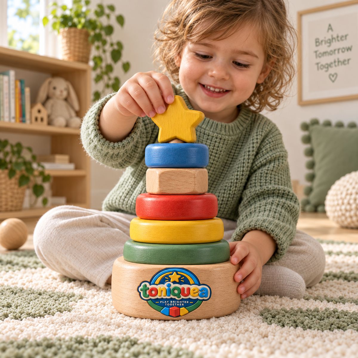 Toniquea Color Stacking Blocks