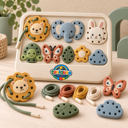 Toniquea Lacing Activity Toy