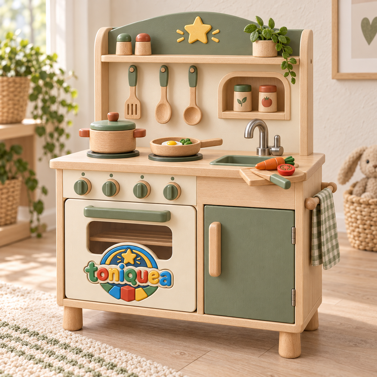 Toniquea Little Kitchen Play Set